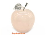 Bejeweled Rose Quartz Apple